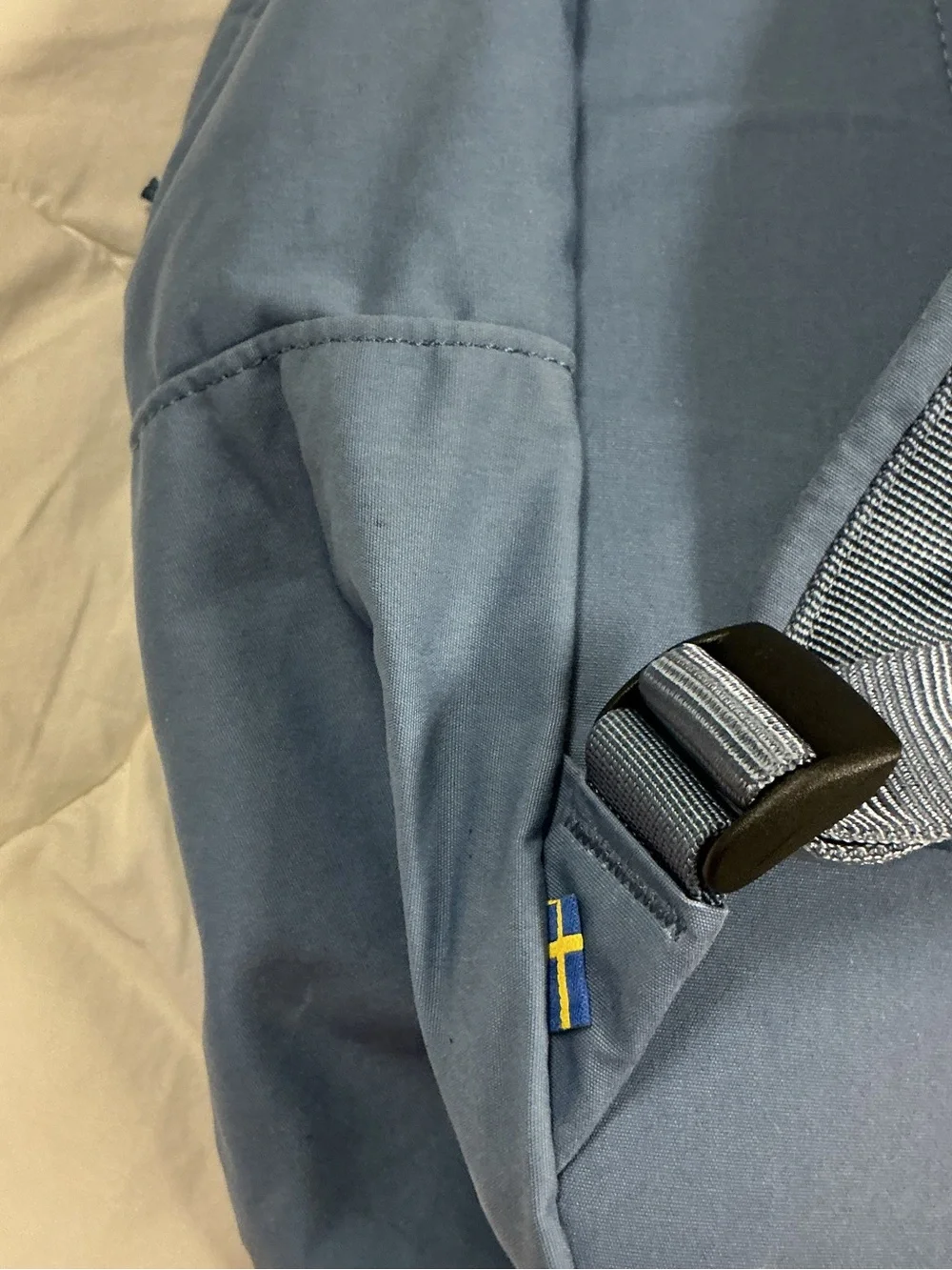Fjällräven Vardag Mini Blue Backpack G-1000 Padded Day Hike Everday